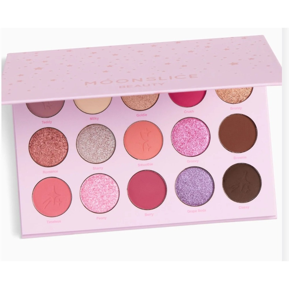 Moonslice Beauty Celestial Crush Eyeshadow Palette 15 Pan Pressed Pigment NIB